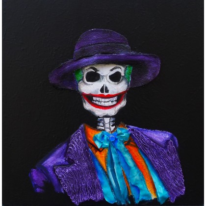 Joker, Olimpia Ciećwierska , obrazy tech. mieszana