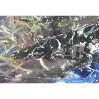 Eryk Maler - obrazy olejne - arbuz, 80x120 cm, 2021 foto #2