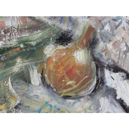 Eryk Maler - obrazy olejne - arbuz, 80x120 cm, 2021 foto #3