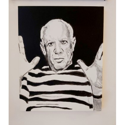 Pablo Picasso, Sylwia Klimczak, obrazy akryl